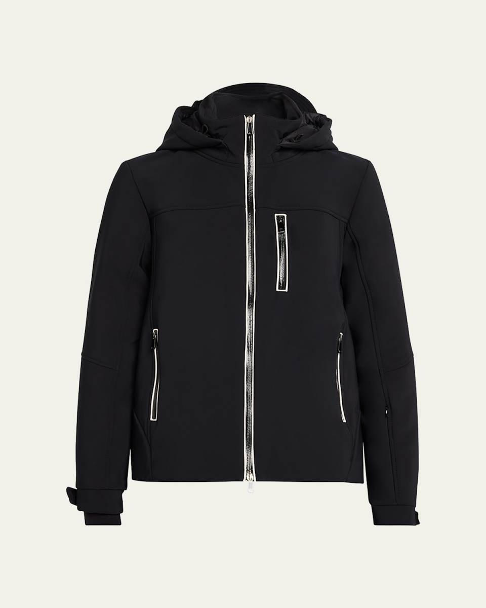 Performing Techno Nylon Padded Jacket With Contrast Trim